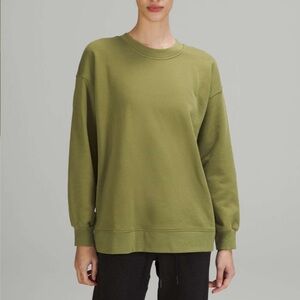 Lululemon Perfectly Oversized Sweatshirt Bronze Green